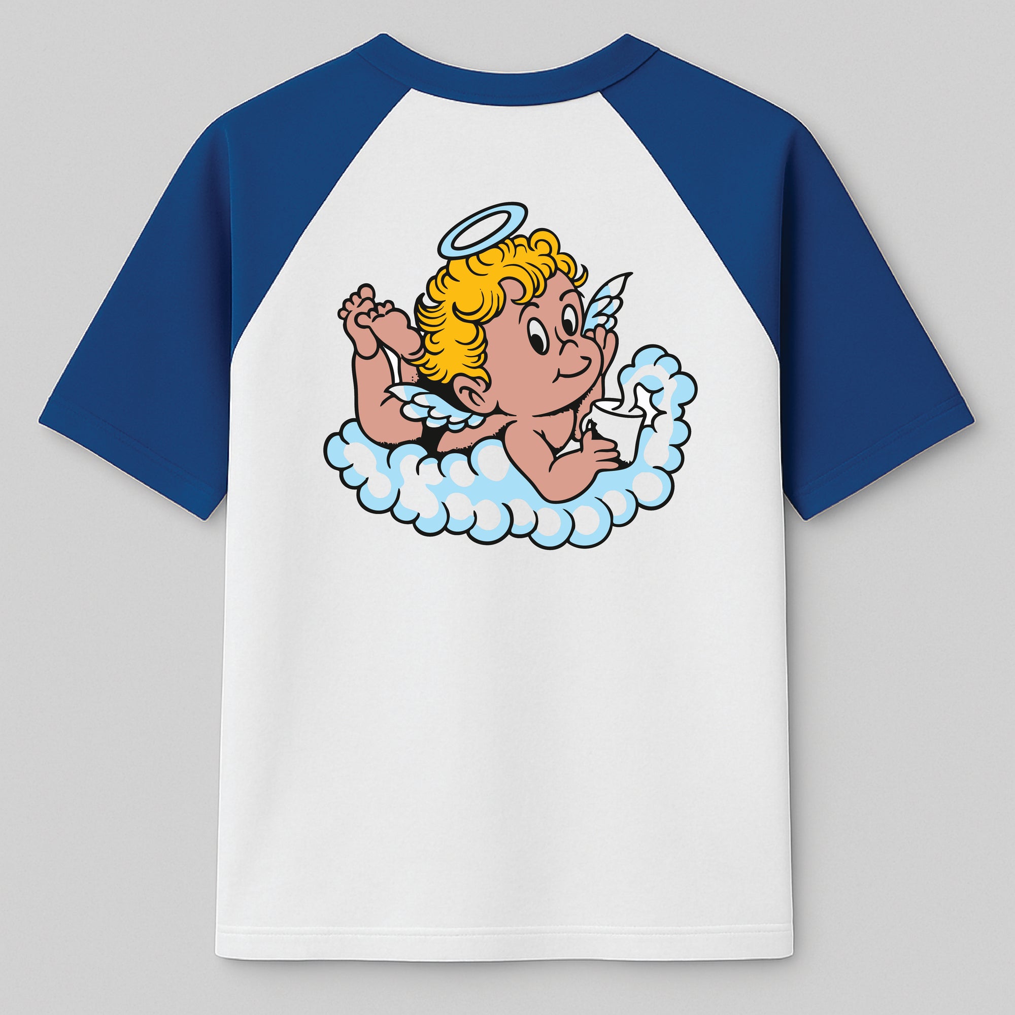Cherub Baseball Tee Blue